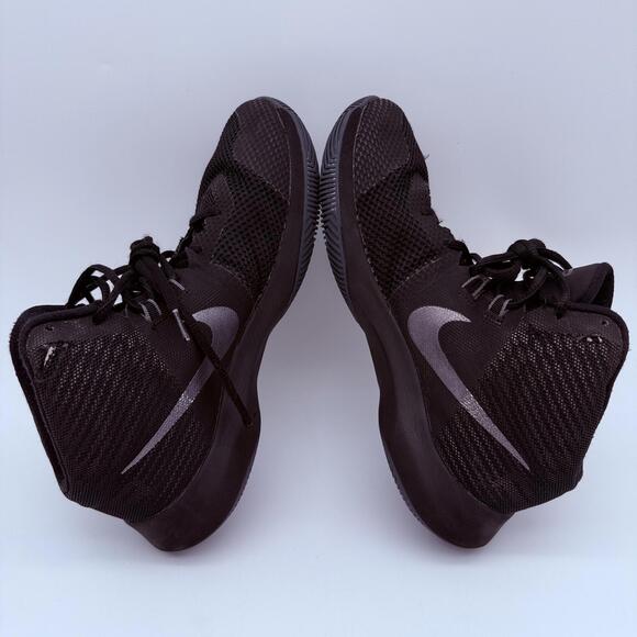 Nike Air Precision NBK Black Grey Mens 7.5 - Picture 8 of 12